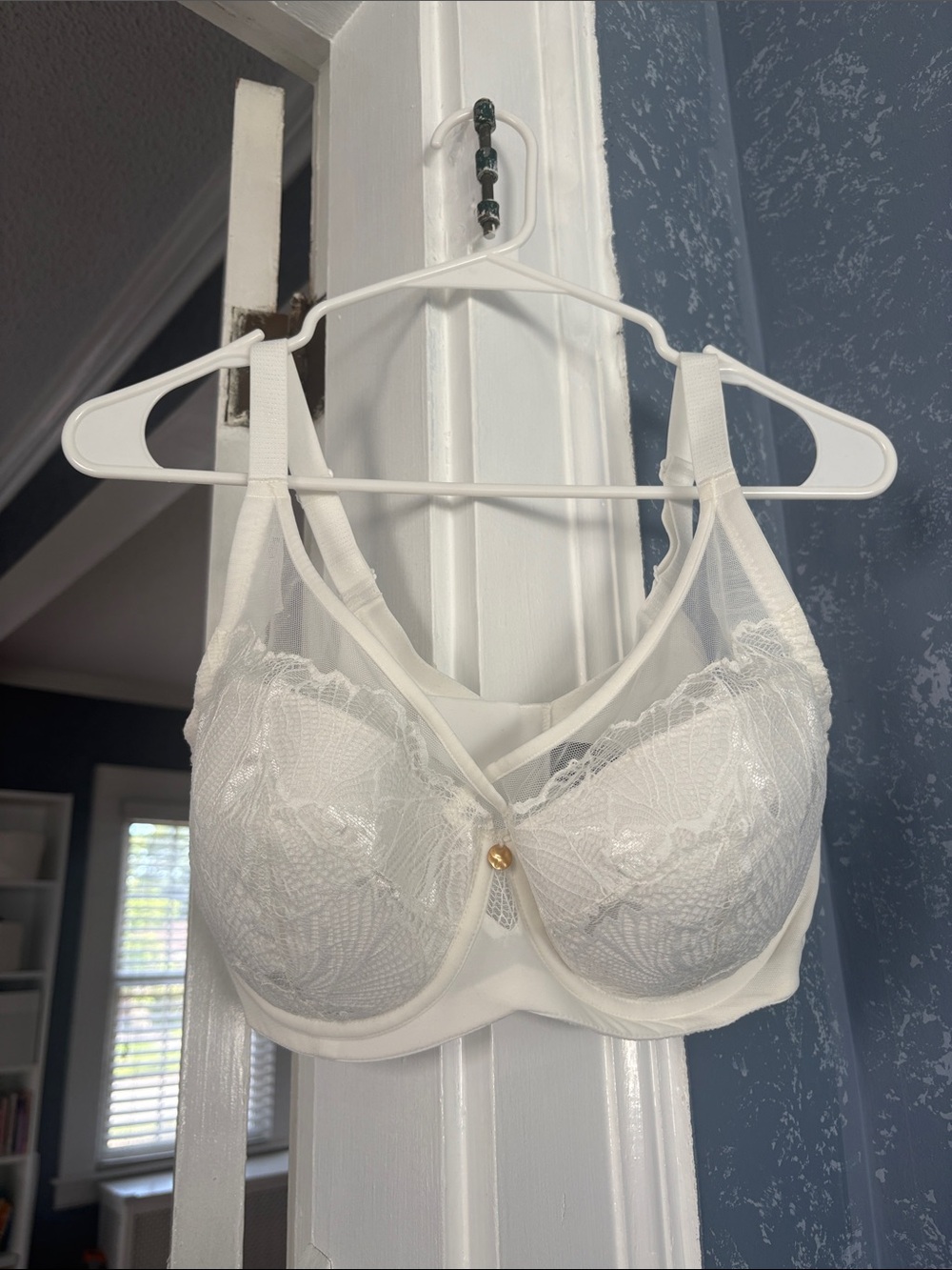 NWOT Ivy Full Coverage Underwire Bra cream/white Understance 34G